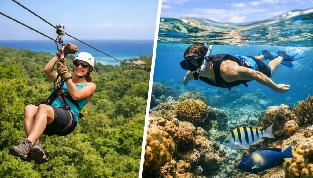 Zipline or Snorkeling in Roatan?