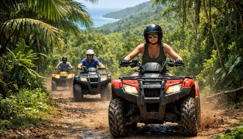 Amazing ATV Jungle Adventure Tour in Roatan