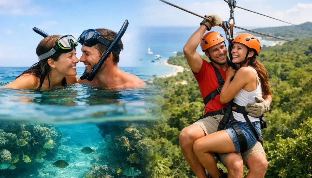 Best Combo Excursion for Couples in Roatan