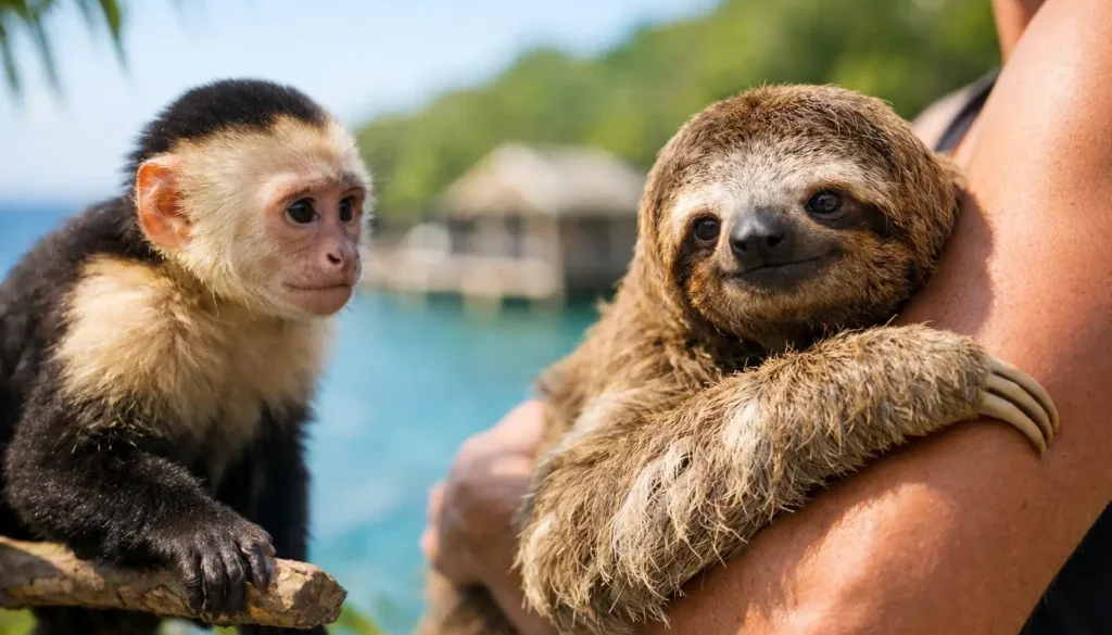 Roatan Monkey Sloth Encounter Guide