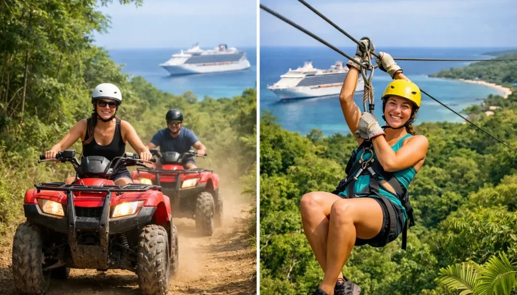 ATV Tour or Zipline for Your Roatan Cruise Day