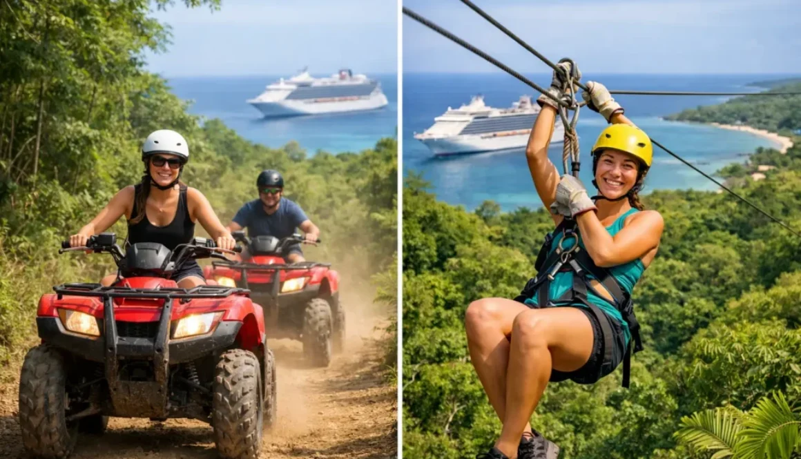 ATV Tour or Zipline for Your Roatan Cruise Day