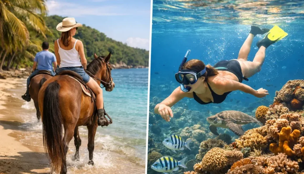 Horseback Riding vs Snorkeling in Roatan for You