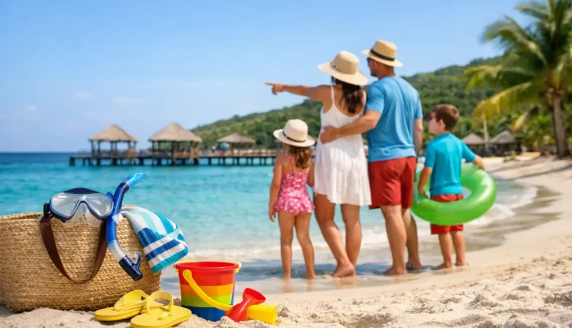 How to Plan a Family Beach Day in Roatan