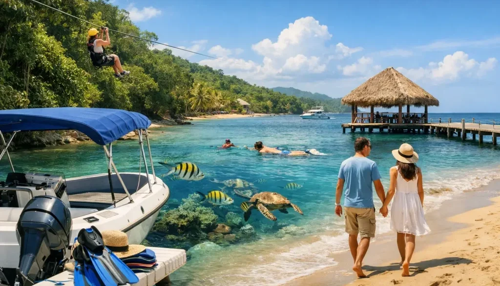 Roatan Excursion Itinerary Example for a Great Day