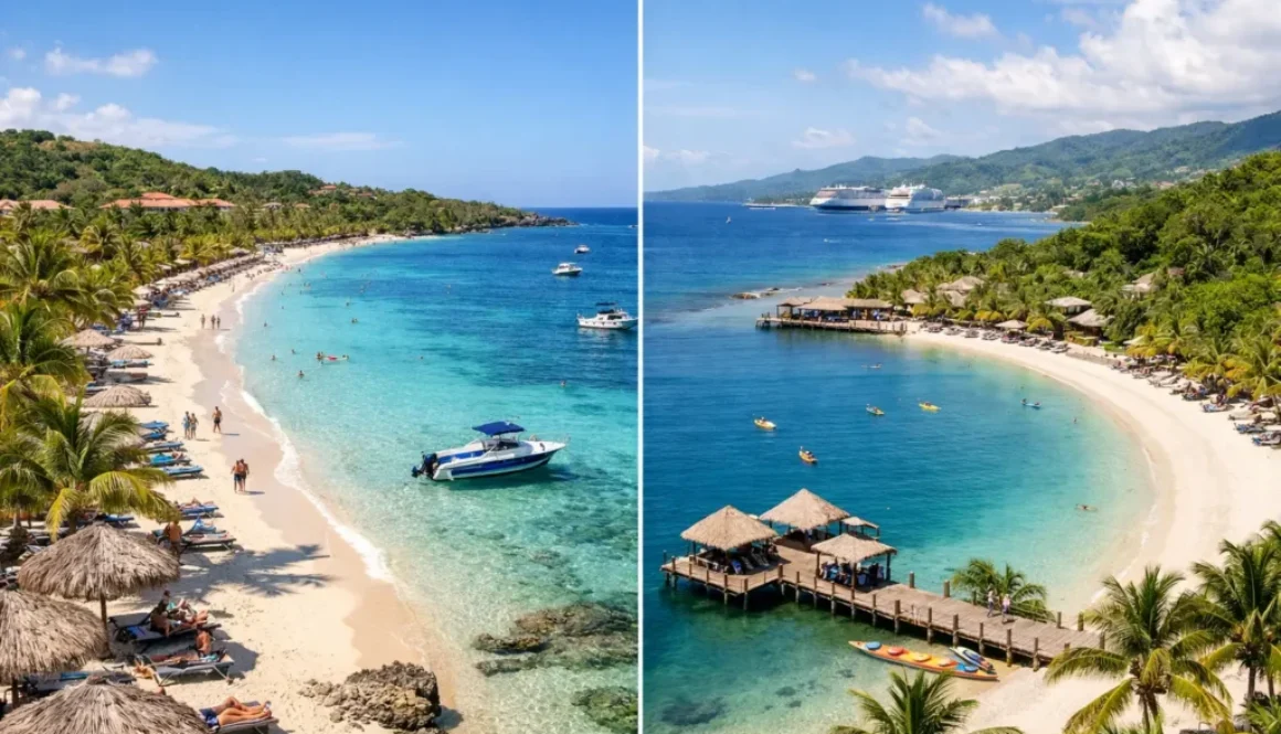 West Bay vs Mahogany Bay in Roatan