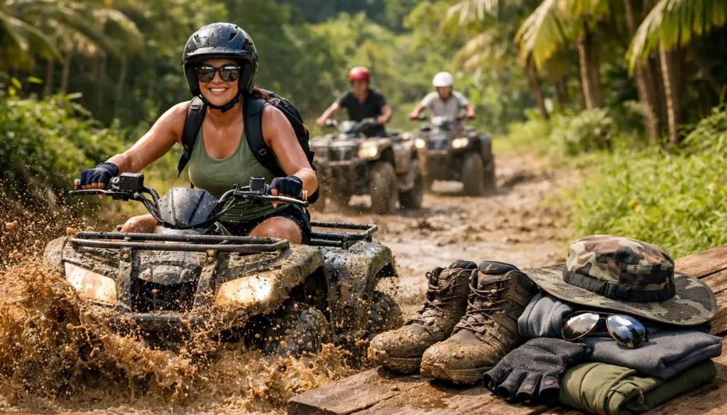 Do ATV Tours Get Muddy? What to Wear in Roatan