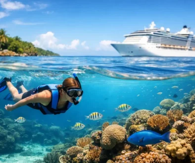 Snorkeling by Reef in Roatan for Cruise Guests